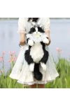 Tuxedo Cat Doll Backpack